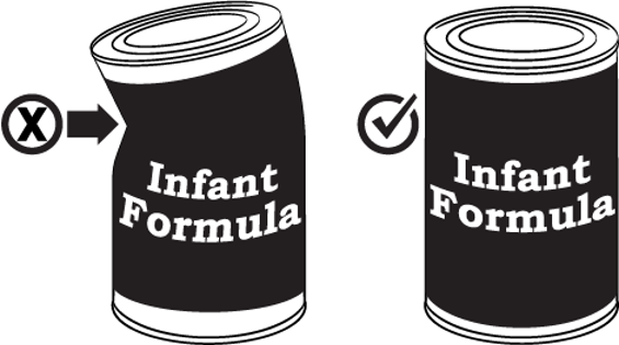 Step 3: Check the expiry date and make sure there are no dents on the can. Step 3: Check the expiry date and make sure there are no dents on the can.